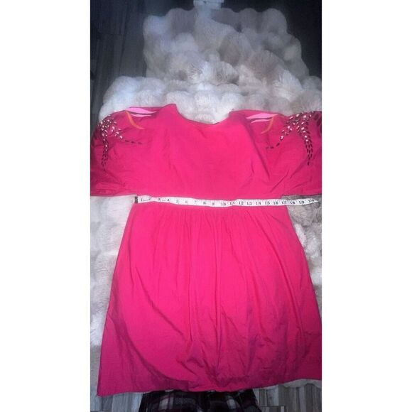 Free People Mini Obsessions Embroidered Long Sleeve Pockets X-Small - Picture 12 of 16